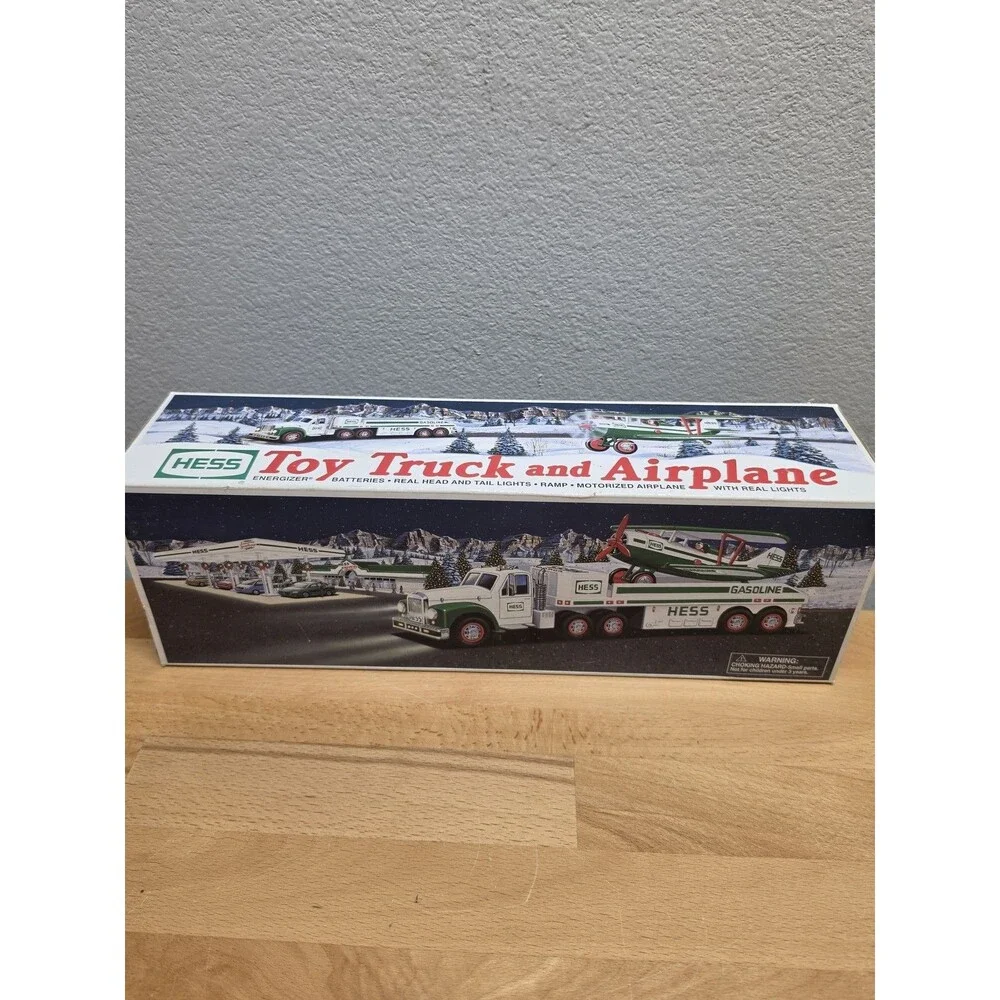 Hess Toy Truck and Airplane 2002 Collectible Gas & Oil Company Diecast Model NEW